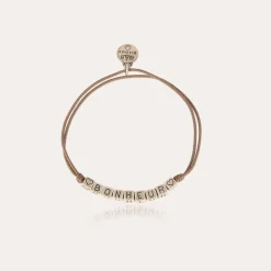 Bracelet Bonheur argenté
