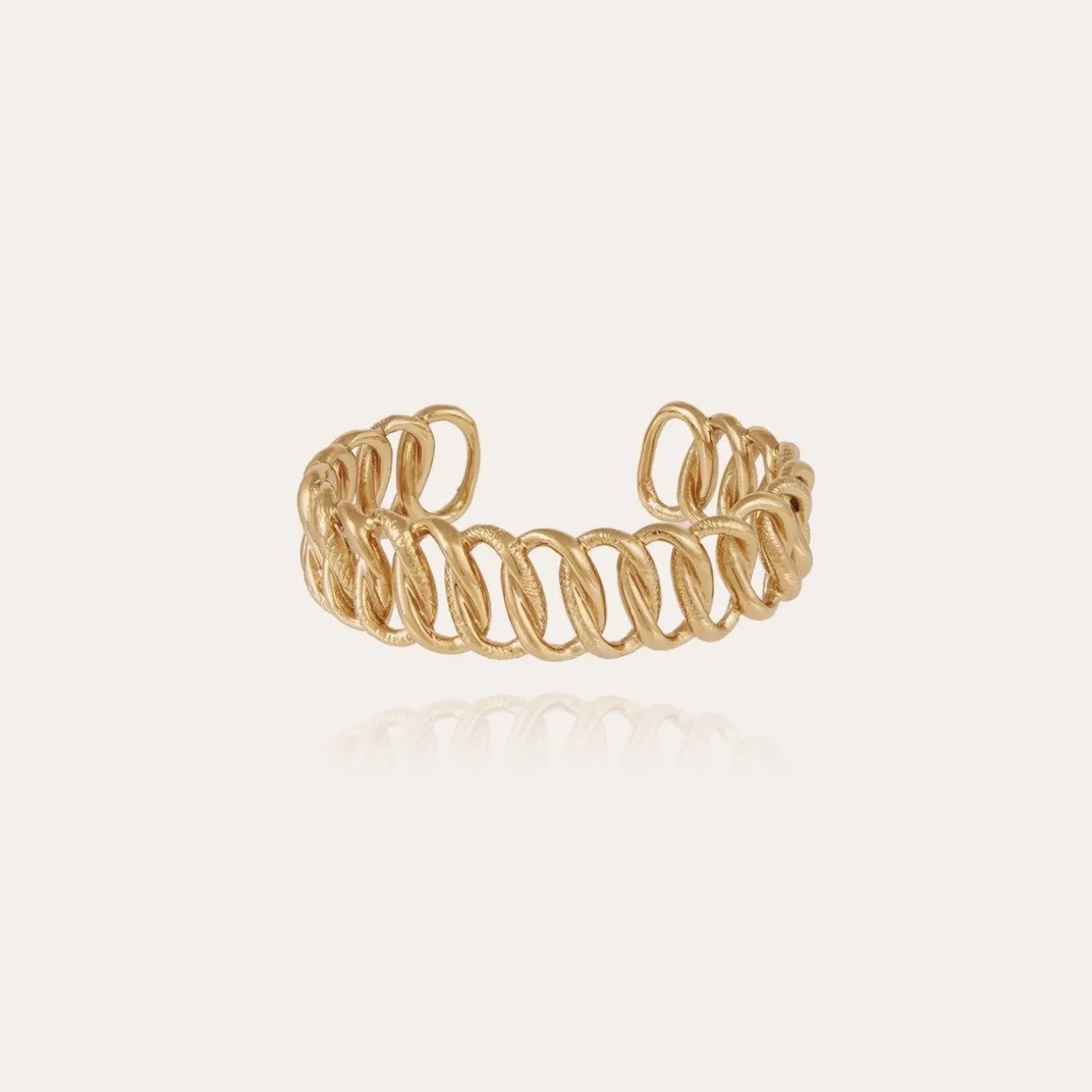 Bracelet Bronx petit modèle doré
