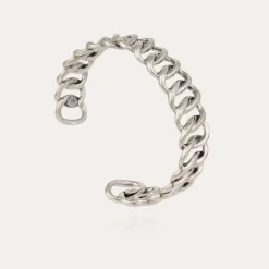 Bracelet Bronx petit modèle argenté