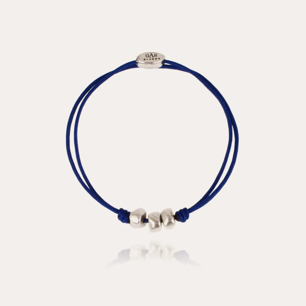 Bracelet Cailloux grand modèle argenté