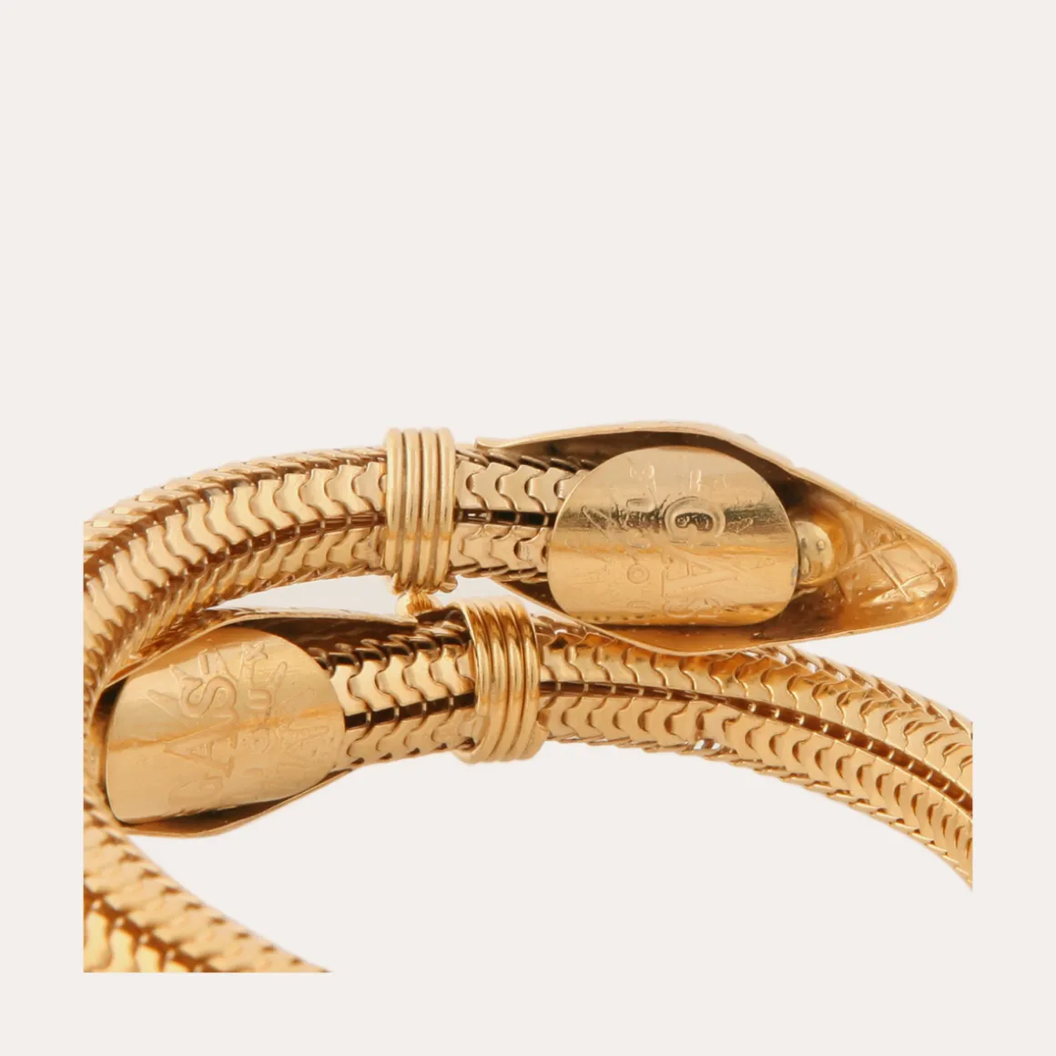 Bracelet Cobra doré