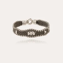 Bracelet Colin grand modèle argenté