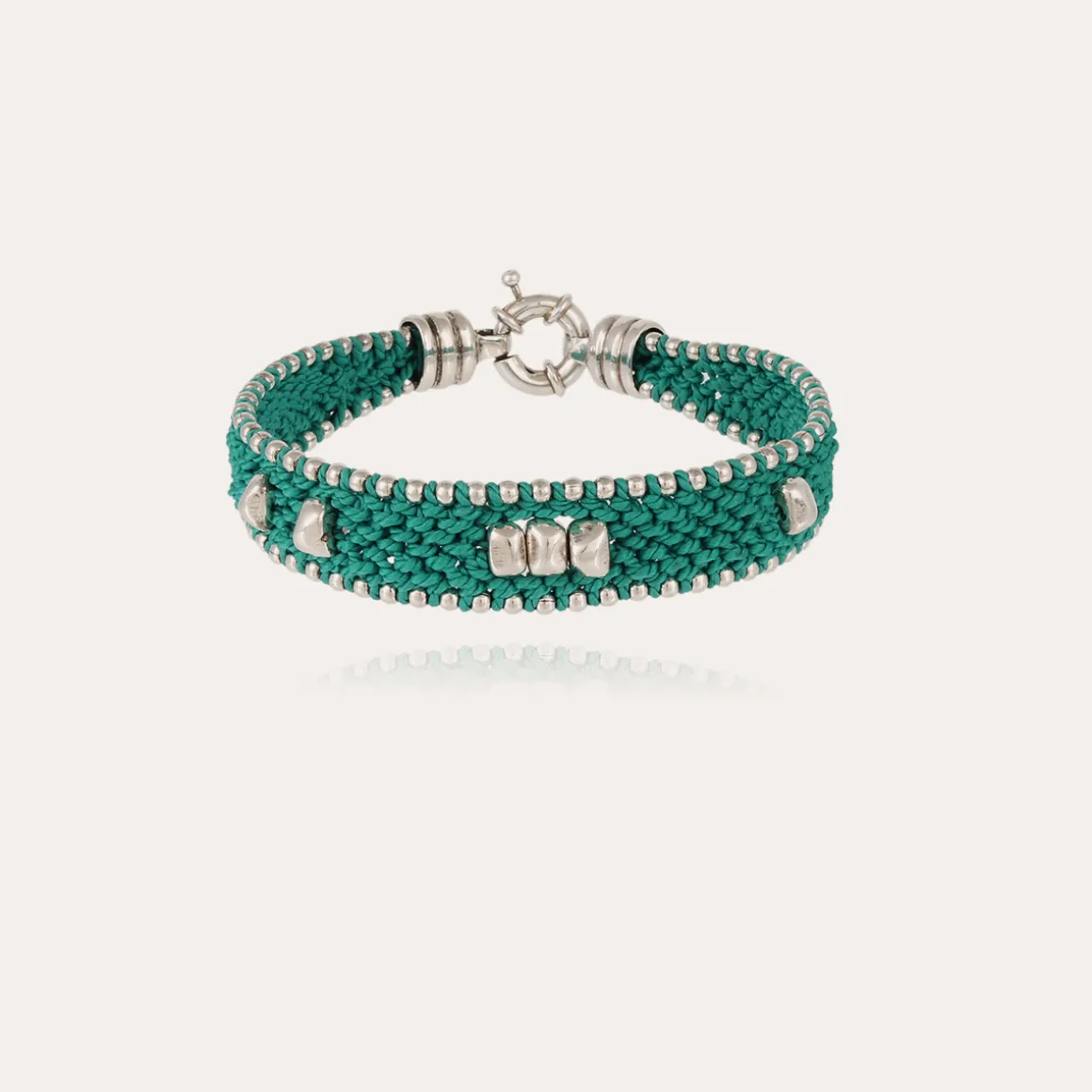 Bracelet Colin grand modèle argenté