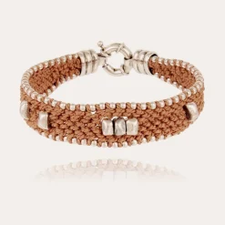 Bracelet Colin grand modèle argenté