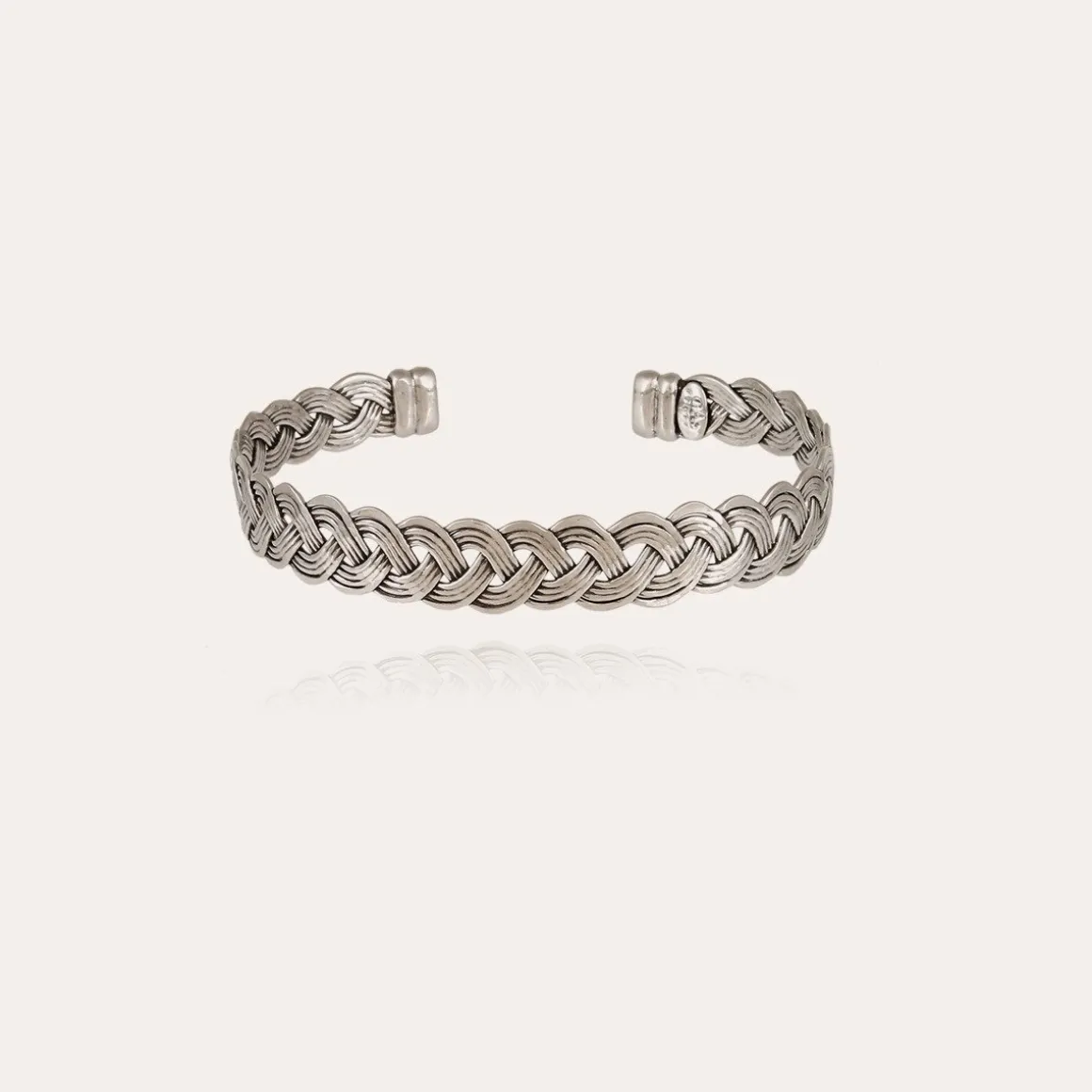 Bracelet Césaria jonc argenté