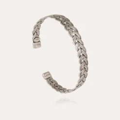 Bracelet Césaria jonc argenté