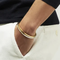 Bracelet Eliot grand modèle doré