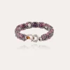 Bracelet Fabrik grand modèle argenté
