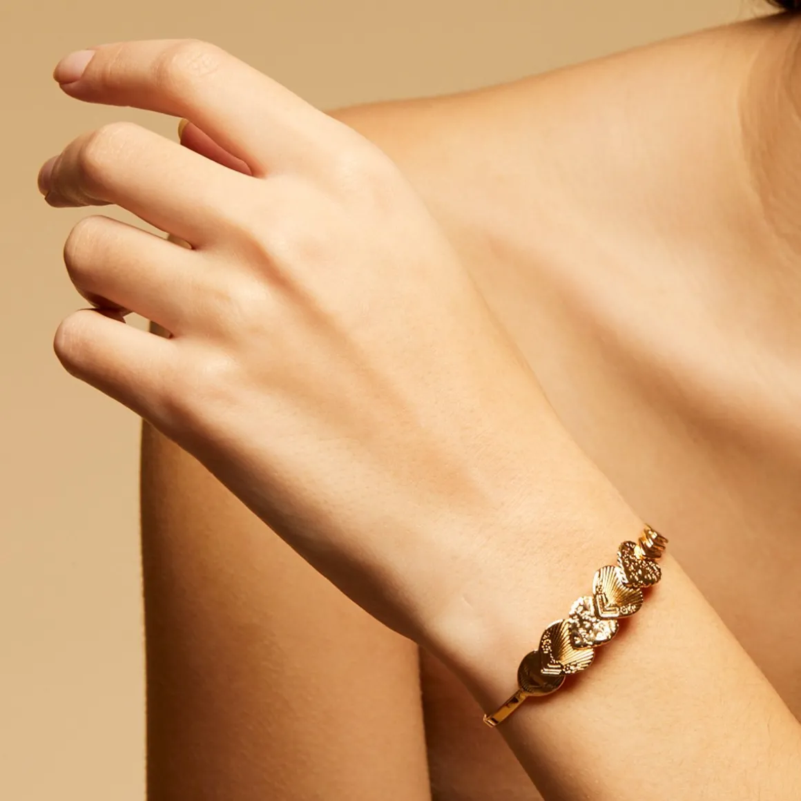 Bracelet Insolite Love doré
