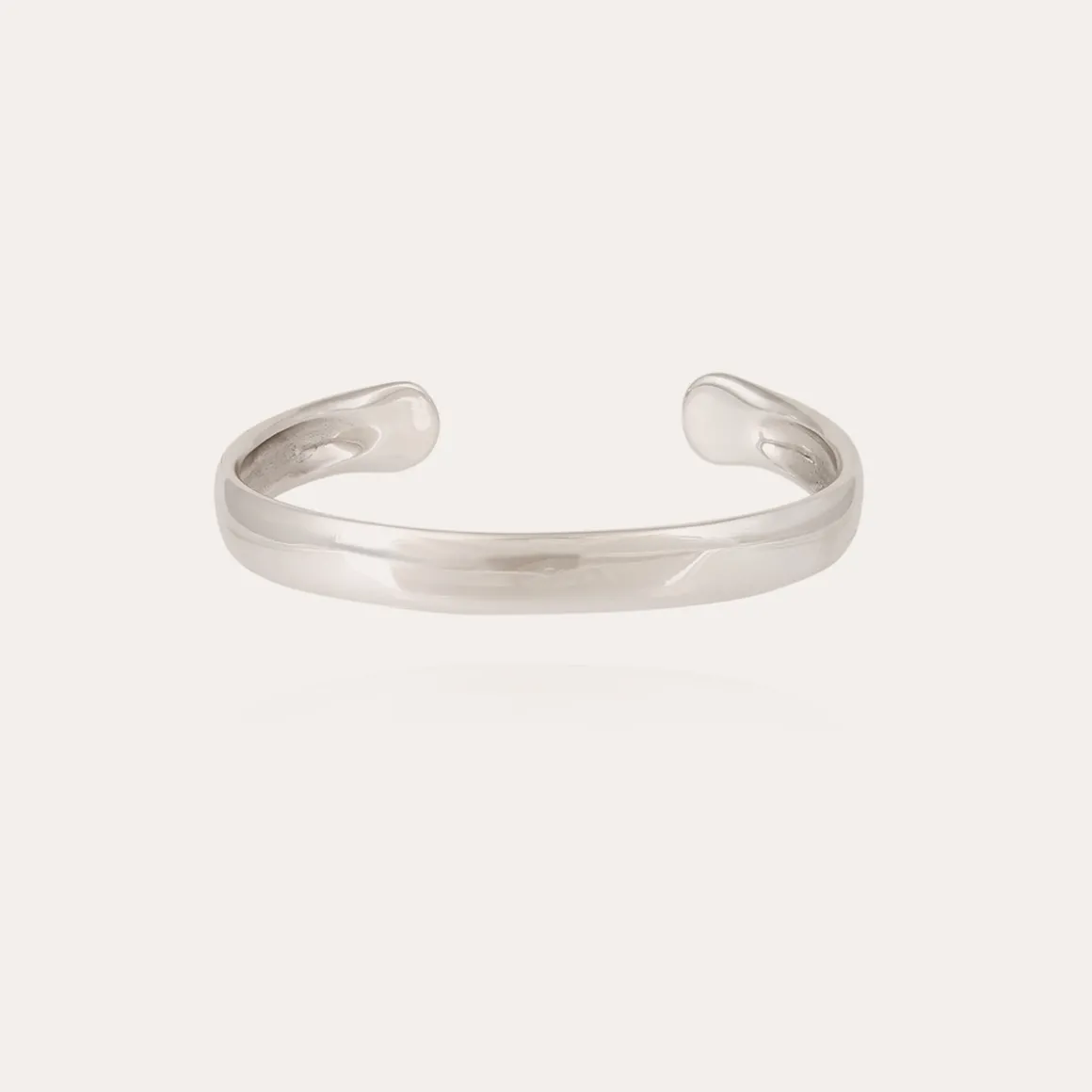 Bracelet Jonc grand modèle argenté