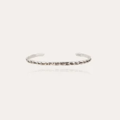 Bracelet jonc Liane mini argenté