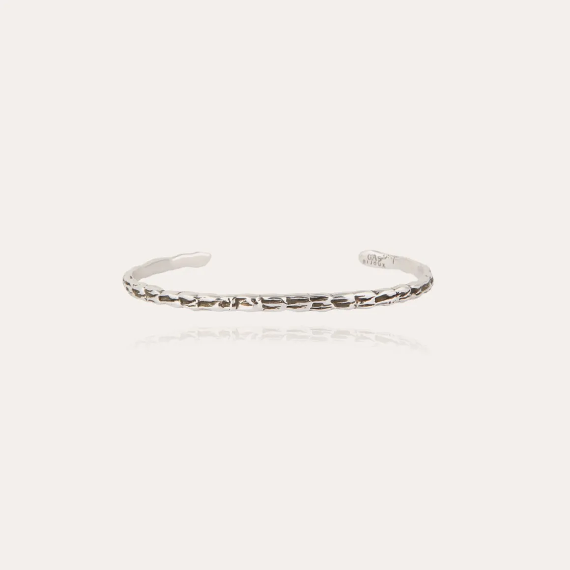 Bracelet jonc Liane mini argenté