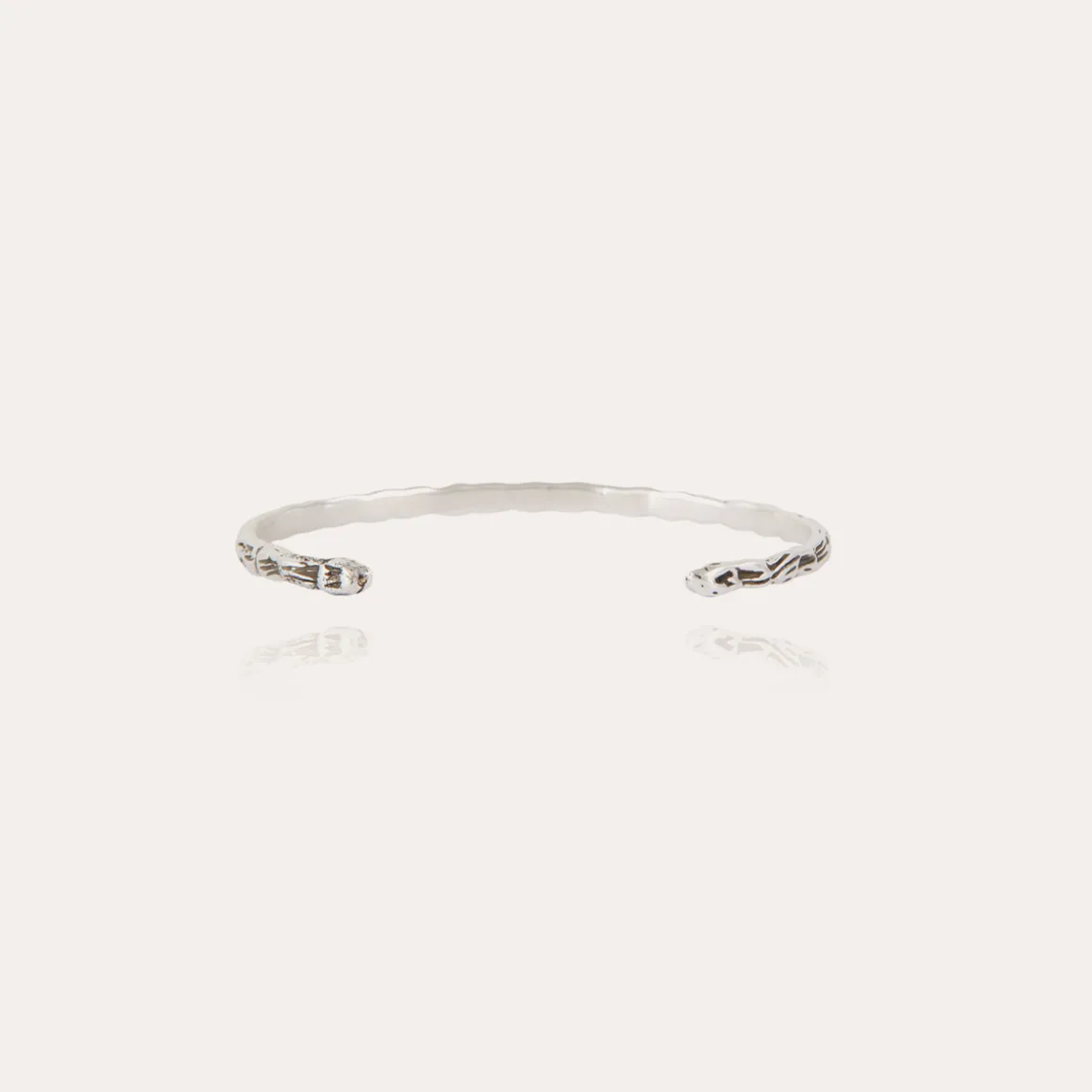 Bracelet jonc Liane mini argenté