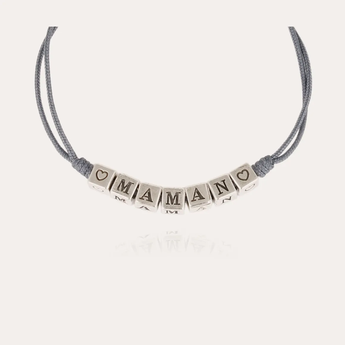 Bracelet Maman argenté