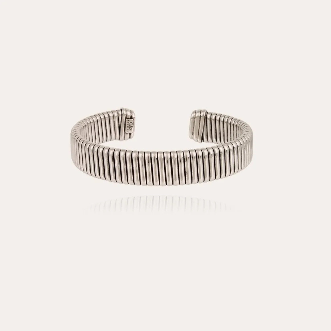 Bracelet Milos grand modèle argenté