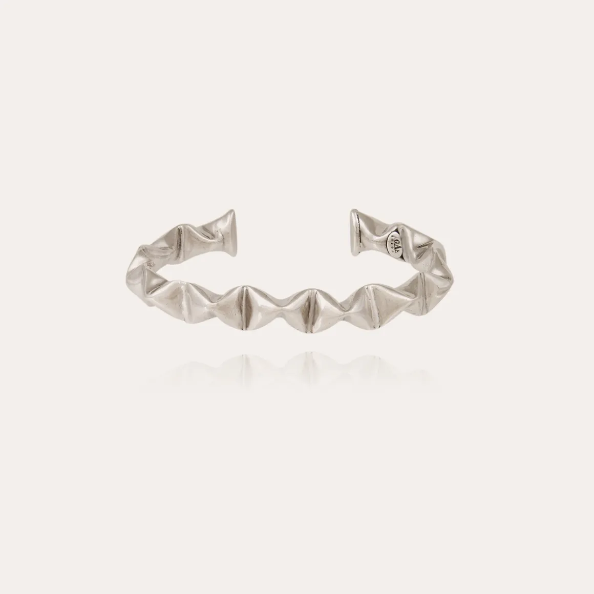 Bracelet Moki jonc grand modèle argenté