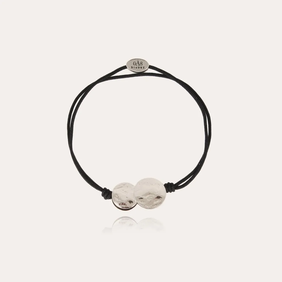 Bracelet Platine grand modèle argenté