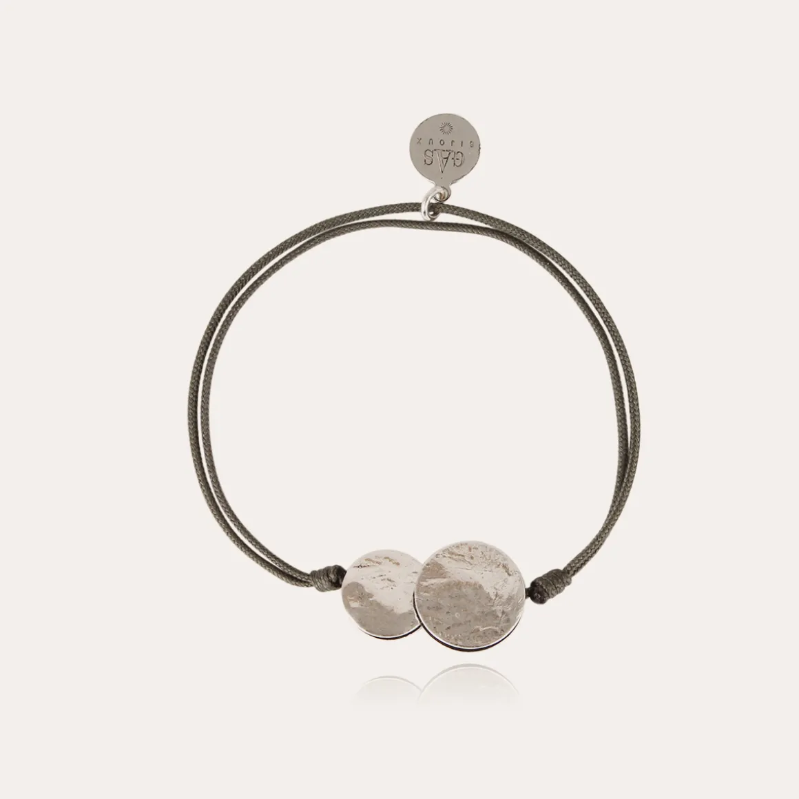 Bracelet Platine grand modèle argenté