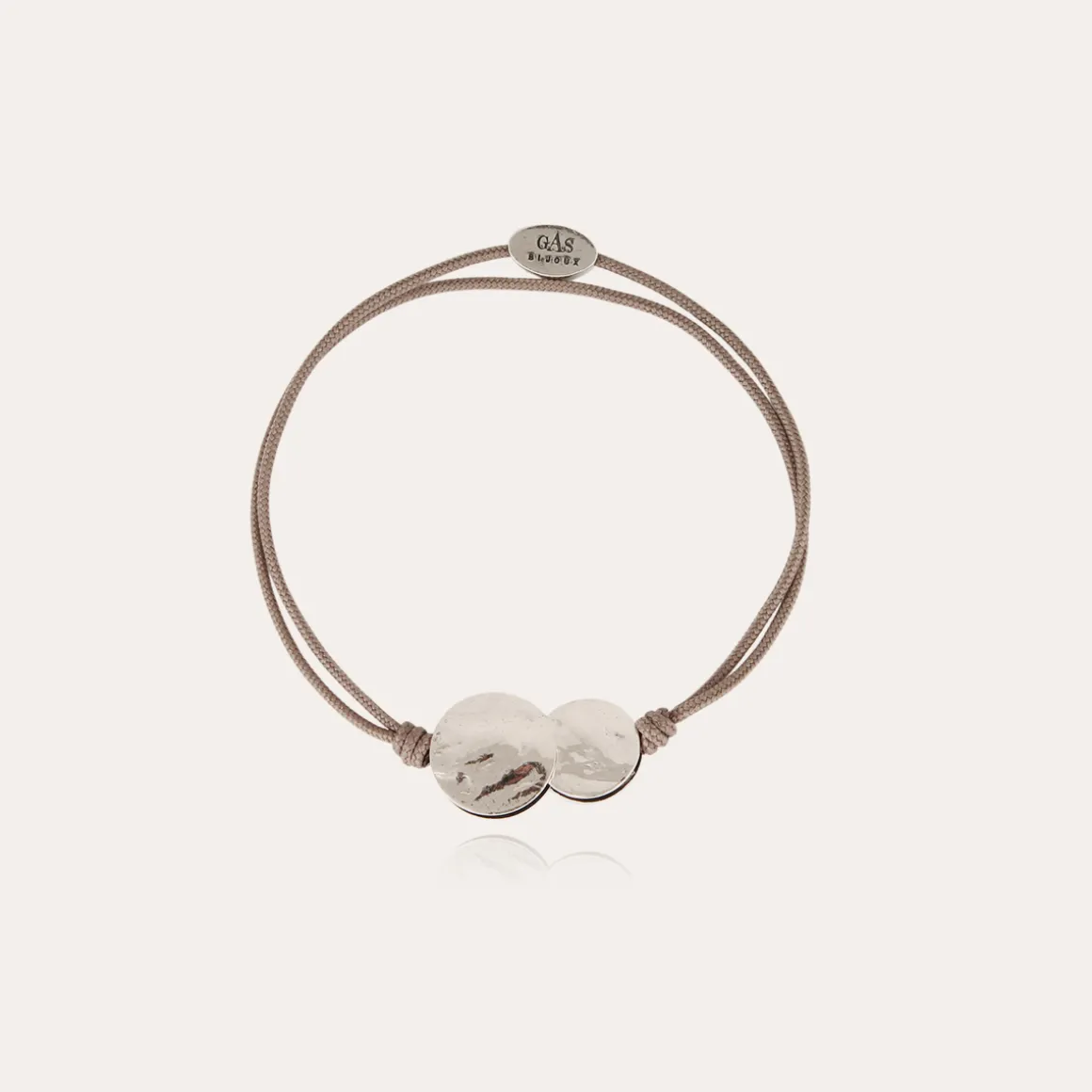 Bracelet Platine grand modèle argenté