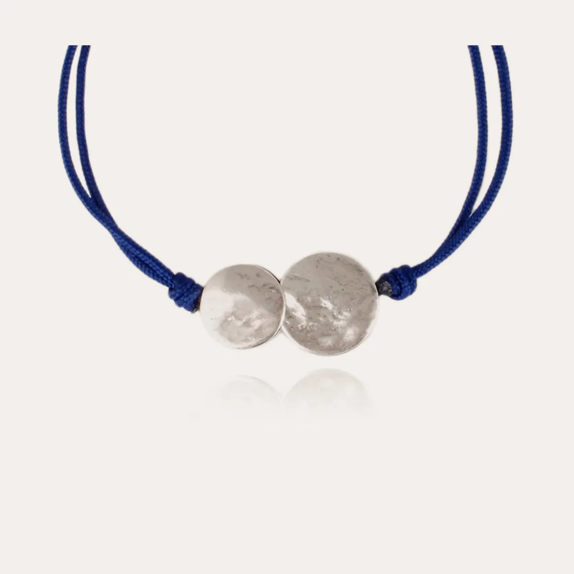 Bracelet Platine grand modèle argenté