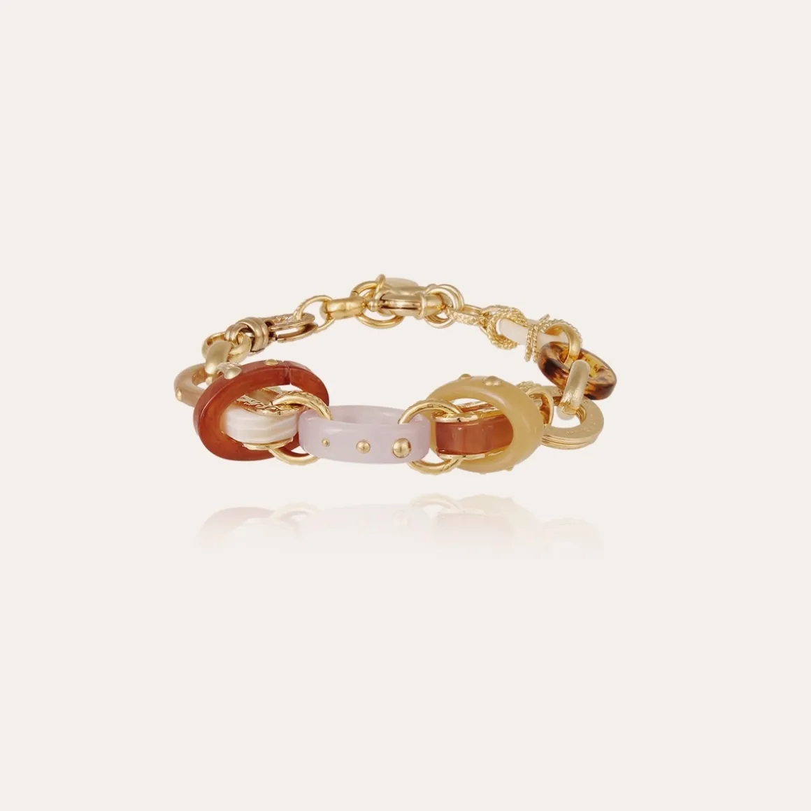 Bracelet Prato acétate doré