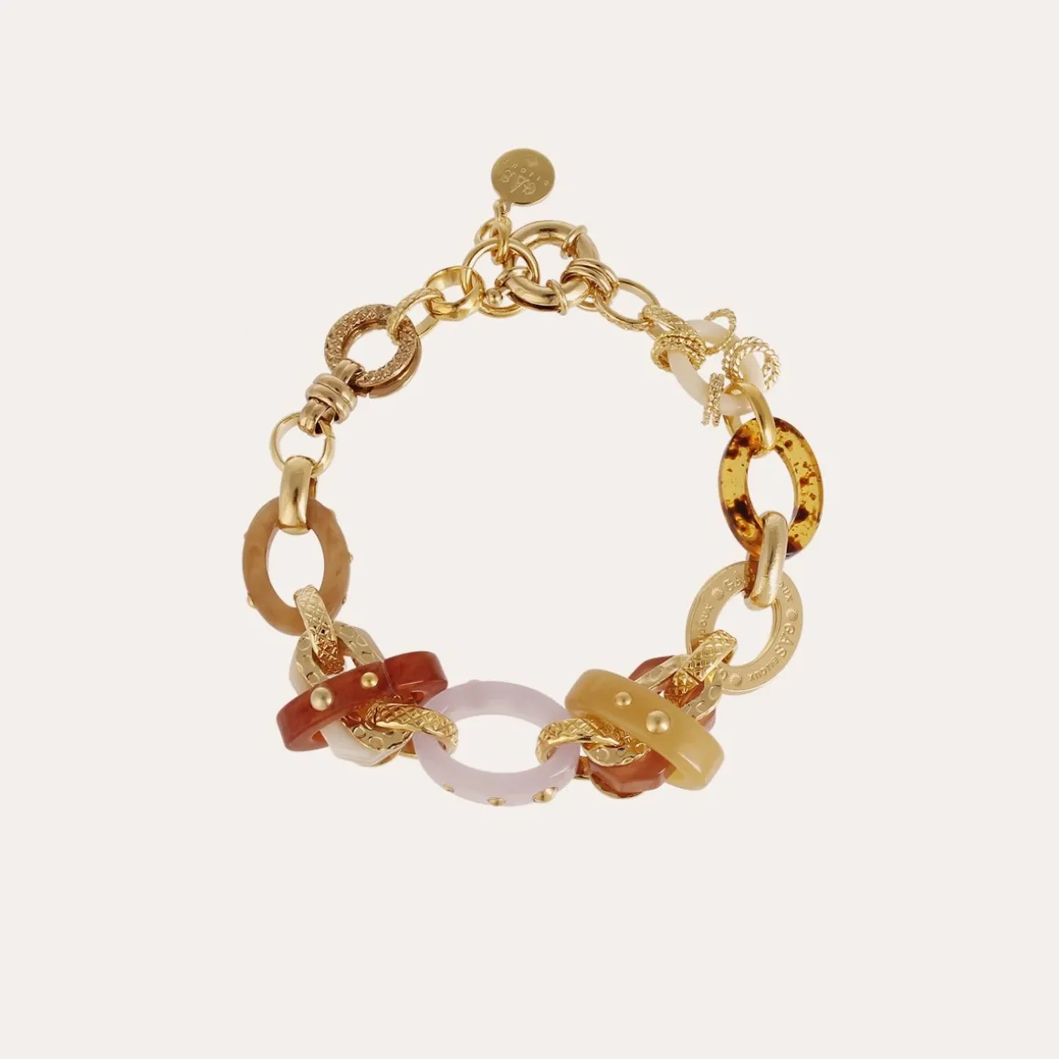 Bracelet Prato acétate doré