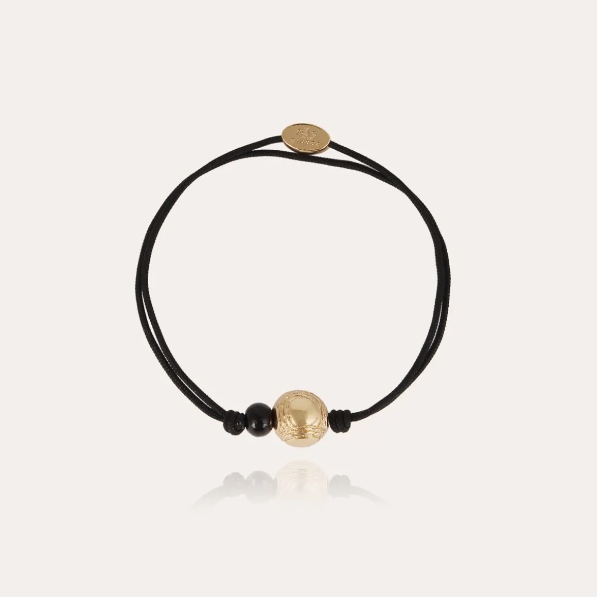Bracelet Pétanque doré