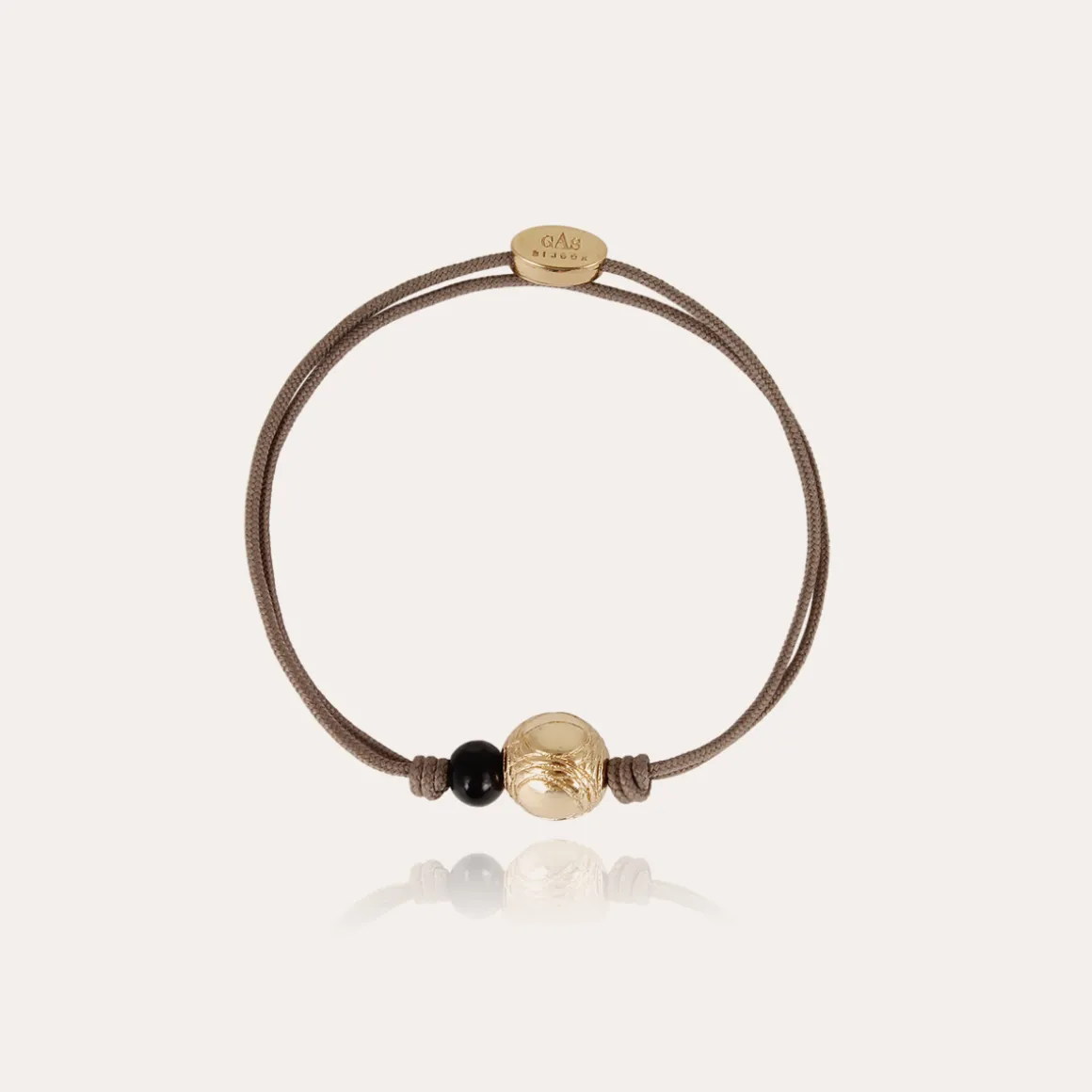 Bracelet Pétanque doré