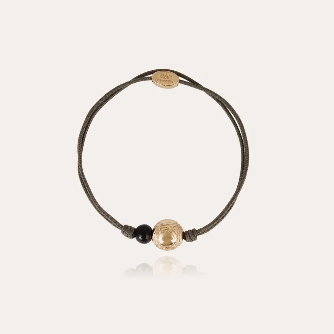 Bracelet Pétanque doré