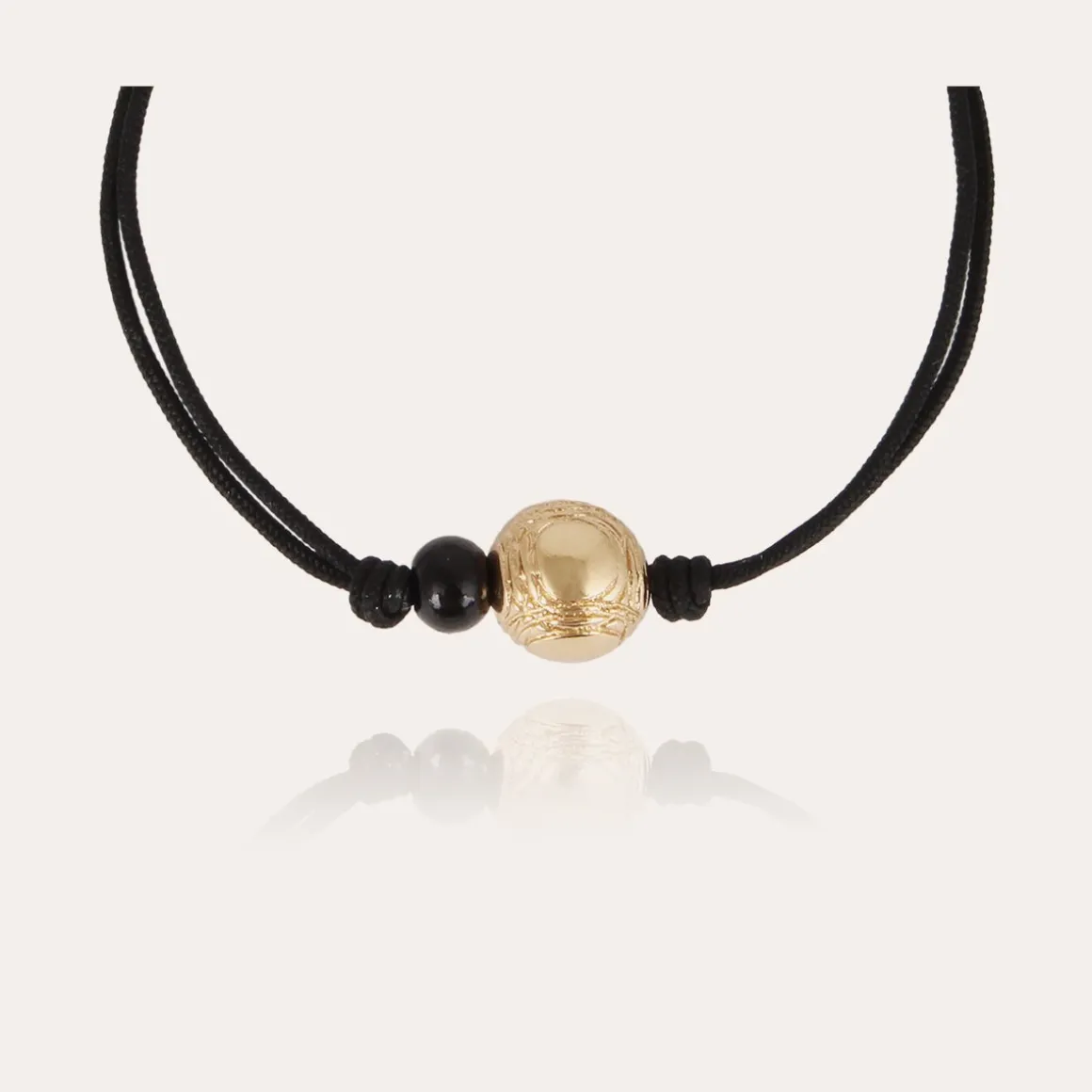Bracelet Pétanque doré