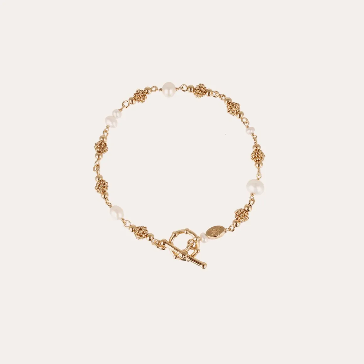 Bracelet Rosario doré