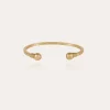 Bracelet Sari Bis strass doré