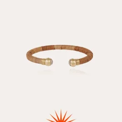Bracelet Sari strass doré - Osier - Collection 55 ans
