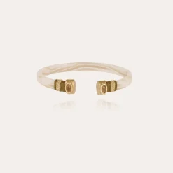 Bracelet Sarina Bis acétate doré - Ivoire
