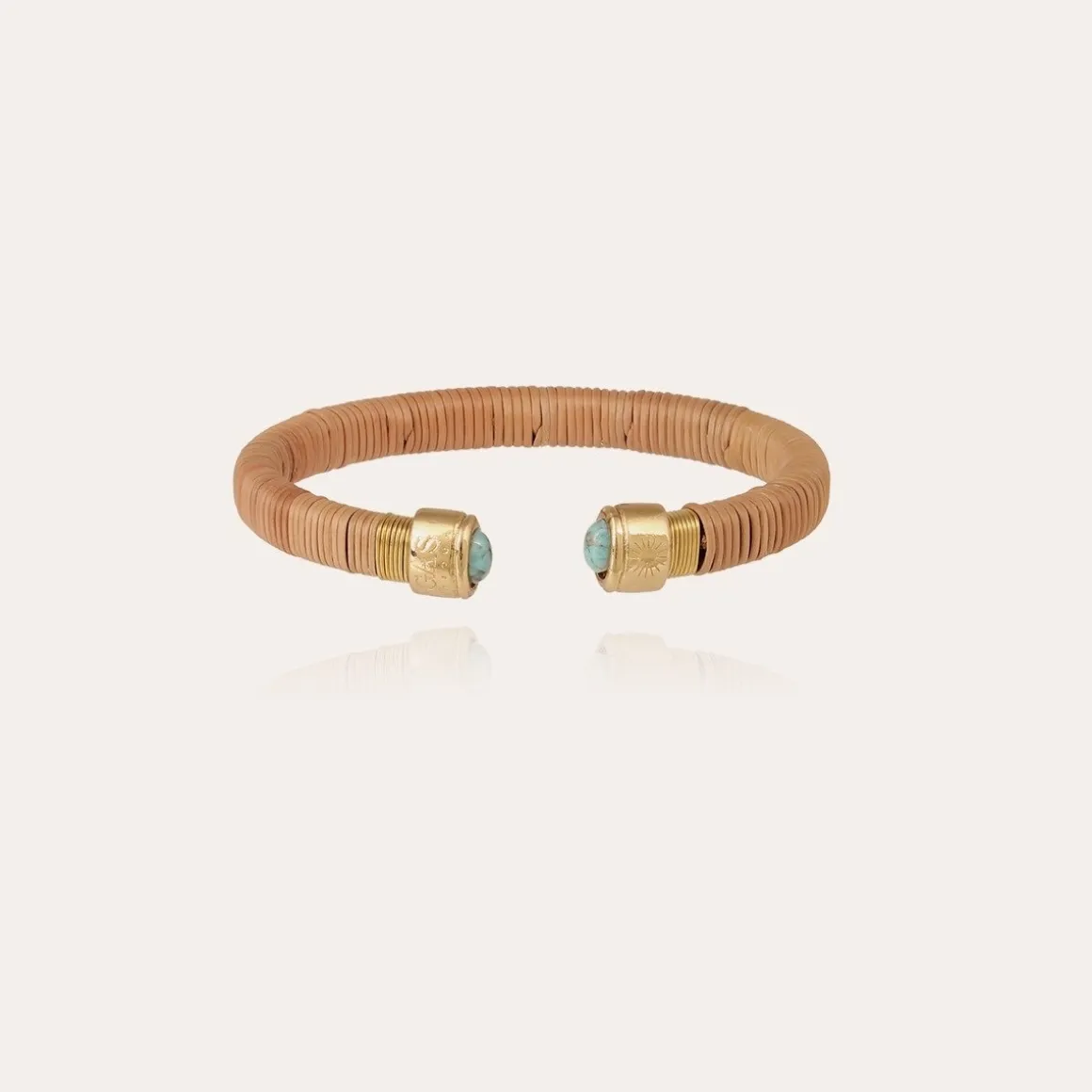 Bracelet Sarina doré - Osier - Collection 55 ans