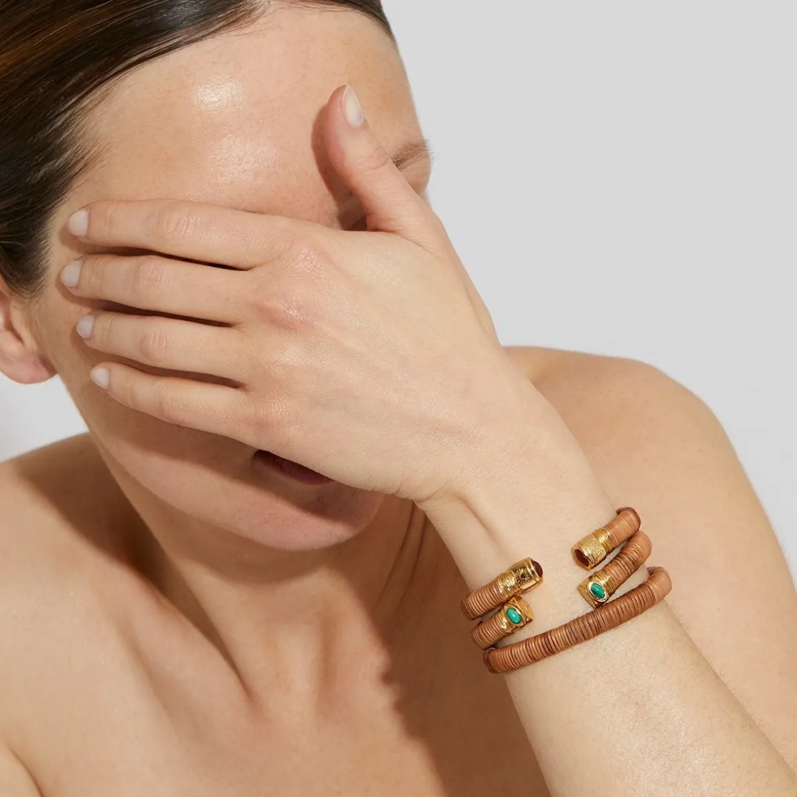 Bracelet Sarina doré - Osier - Collection 55 ans