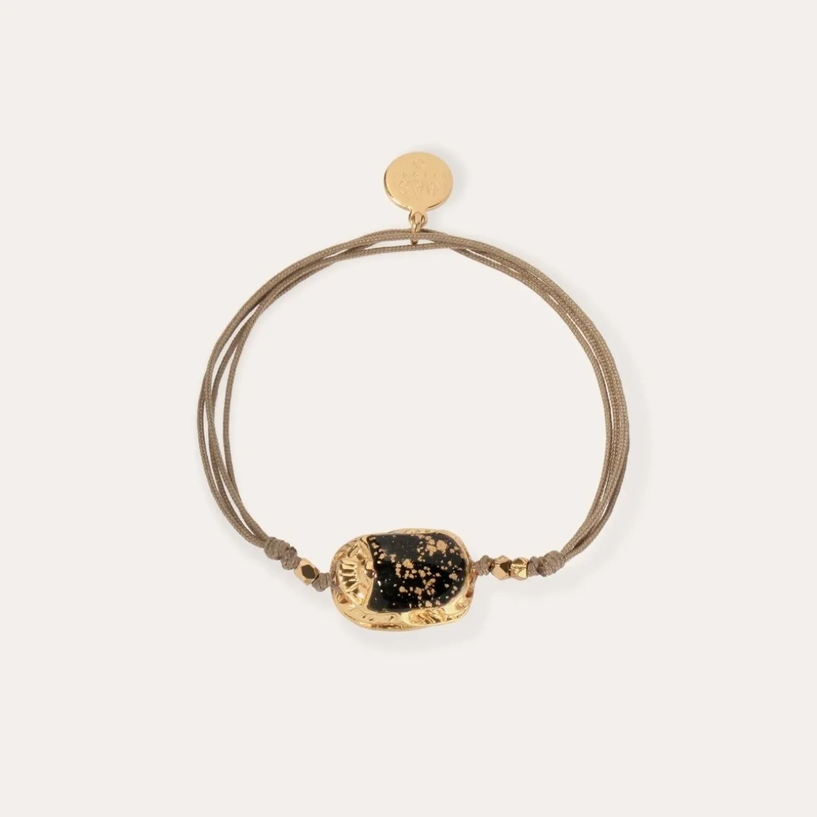 Bracelet Scaramouche émail doré