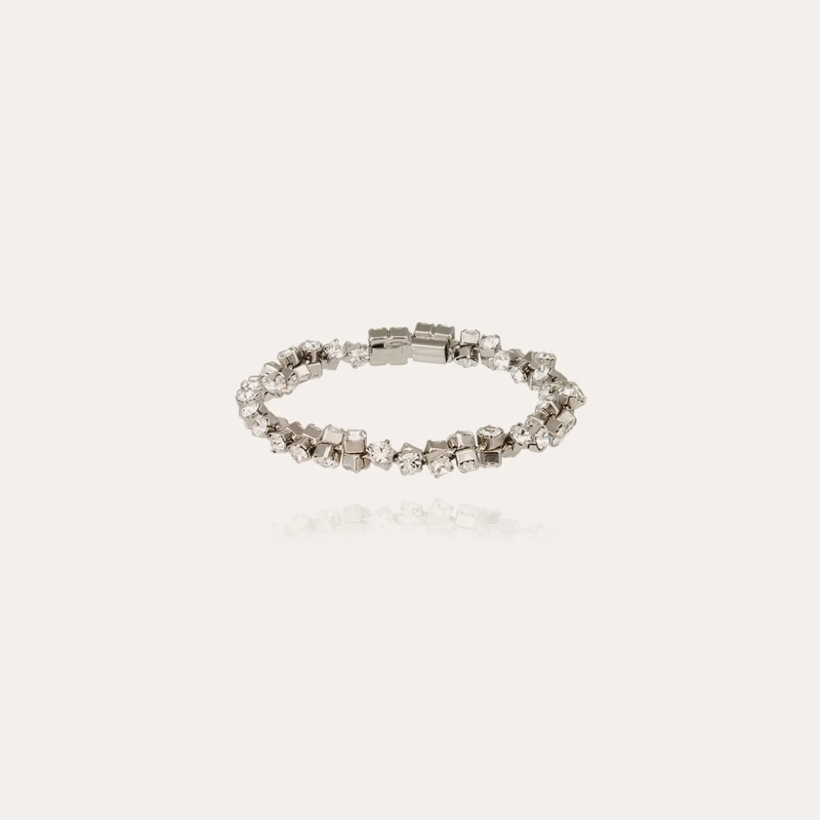 Bracelet Trevise finition rhodium