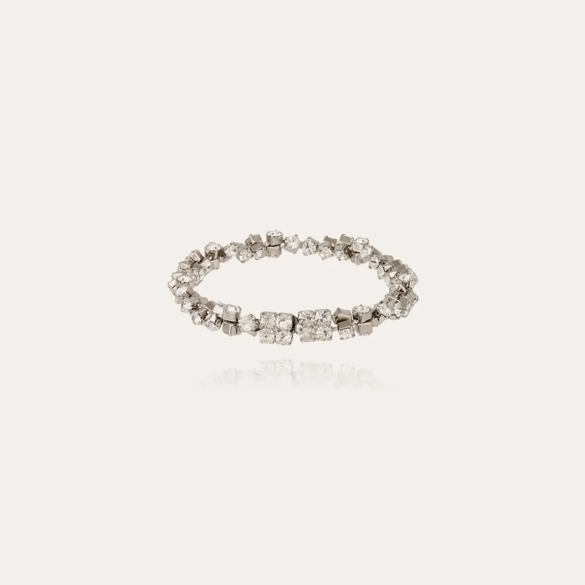 Bracelet Trevise finition rhodium