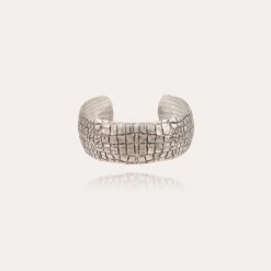 Bracelet Wild grand modèle argenté