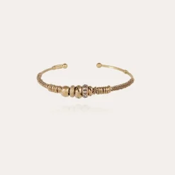 Bracelet Zizanie strass doré