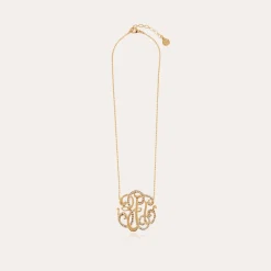 Collier Arabesque grand modèle doré