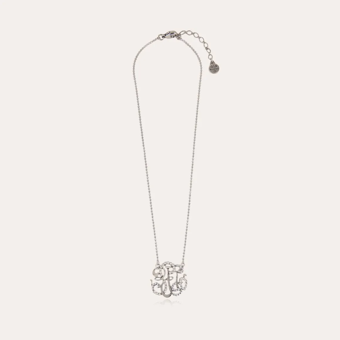 Collier Arabesque petit modèle argenté
