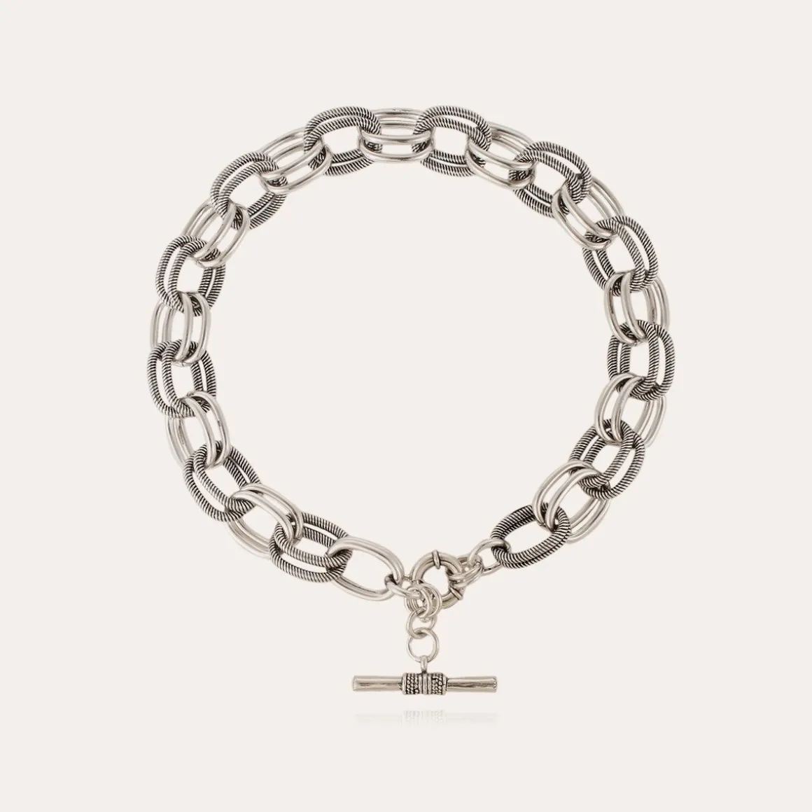 Collier Bell argenté