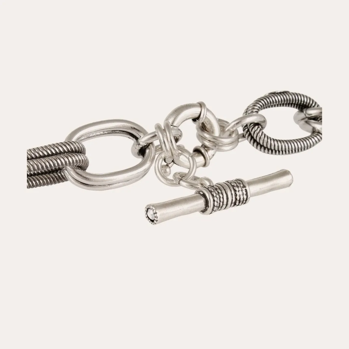 Collier Bell argenté