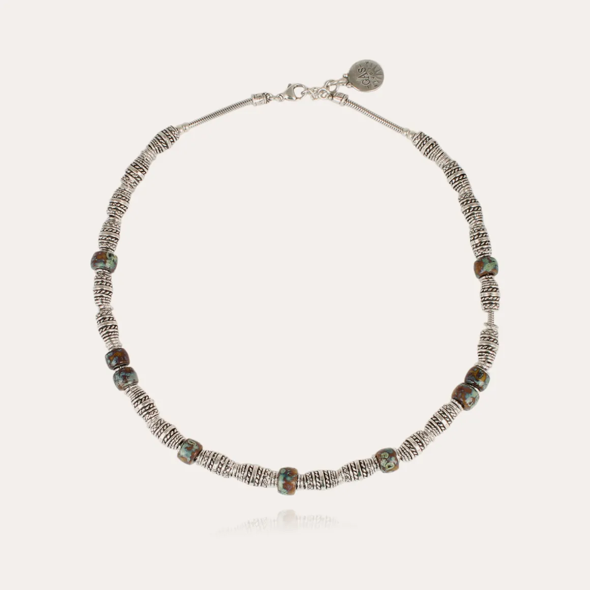 Collier Bob argenté