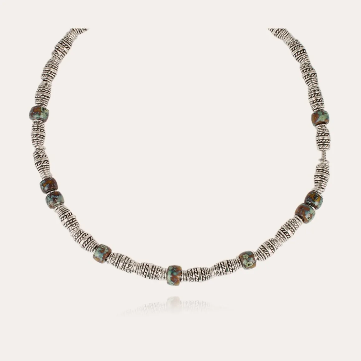Collier Bob argenté