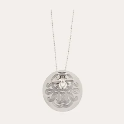 Collier Diva Barette argenté
