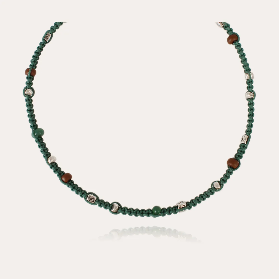 Collier Ewen argenté