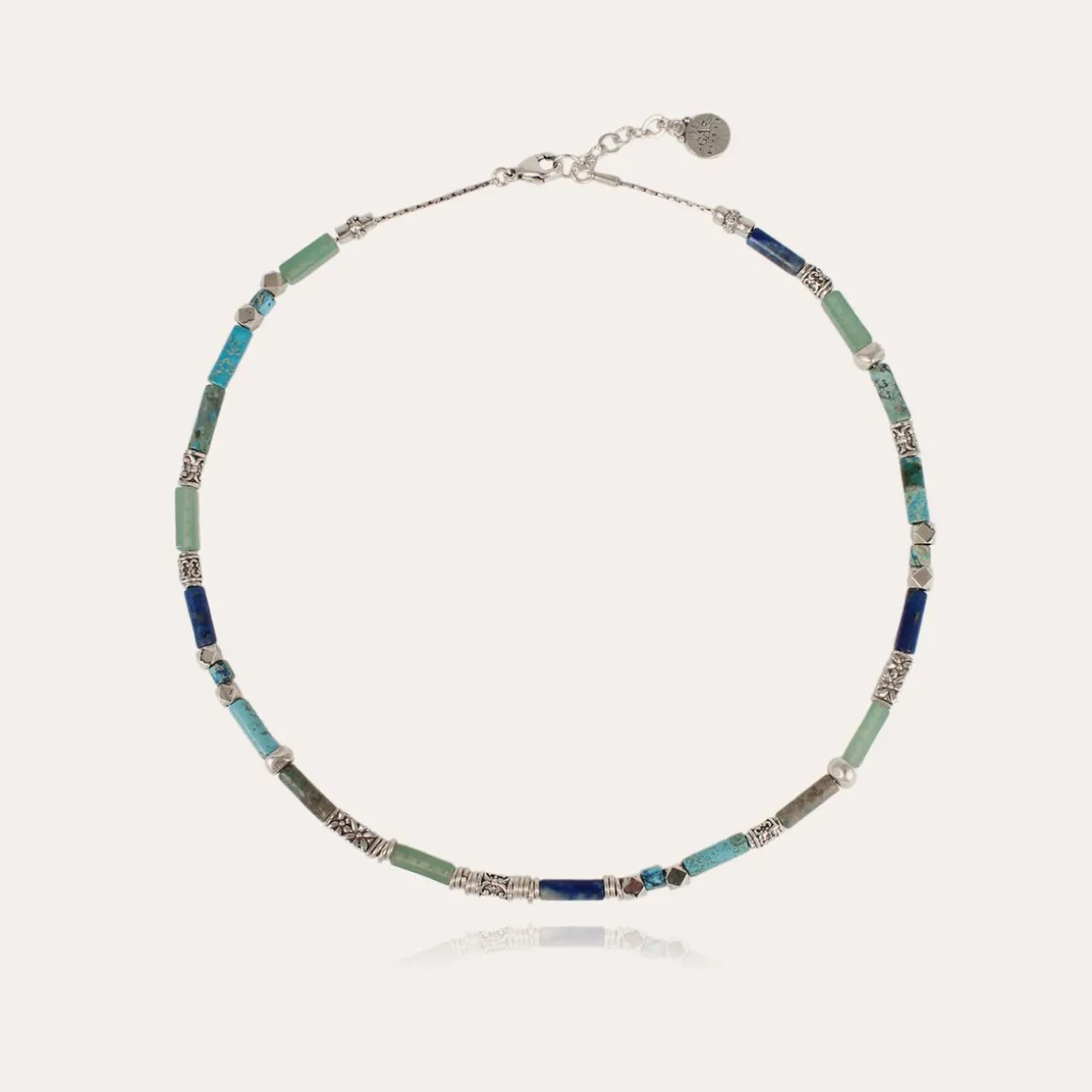 Collier Kali Bis argenté